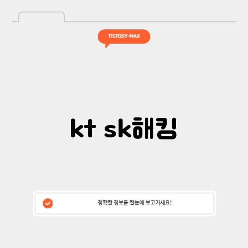 kt sk해킹