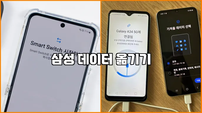 삼성 데이터 옮기기