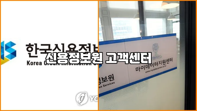 신용정보원 고객센터
