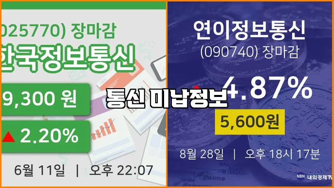 통신 미납정보