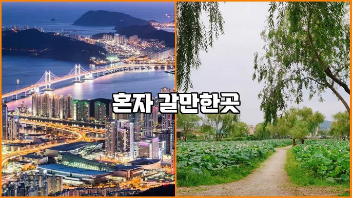 혼자 갈만한곳