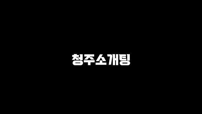 청주소개팅
